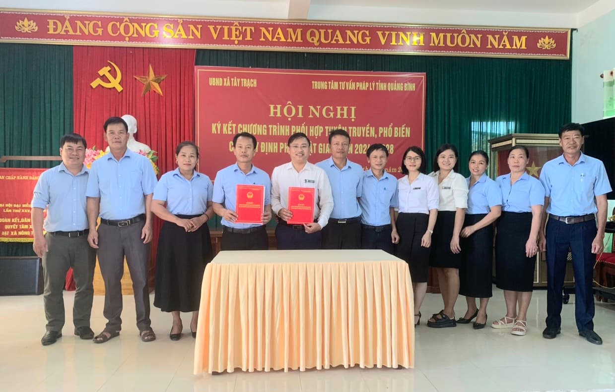 Quảng Bình: Hội nghị phối hợp tuyên truyền phố biến giáo dục pháp luật cho người dân