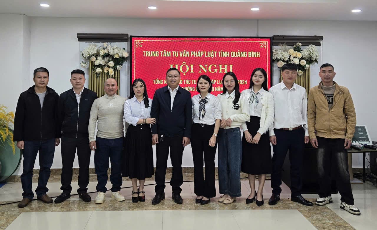 Trung tâm Tư vấn Pháp luật tỉnh Quảng Bình tổ chức Hội nghị triển khai công tác năm 2025